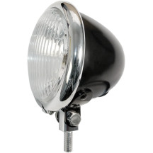 Bates Style 4-1/2" Spotlamp — 4-1/2" (114 mm), 12V, bottom, bolt-on