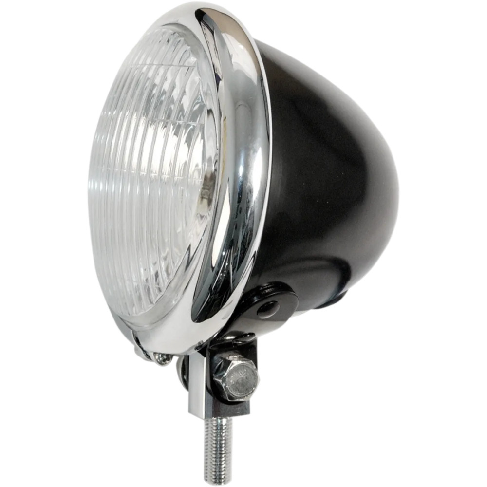 Bates Style 4-1/2" Spotlamp — 4-1/2" (114 mm), 12V, bottom, bolt-on