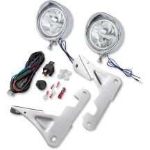 3.5" LED Driving Light Kit — Chrome