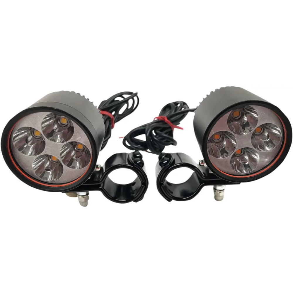 Kit de luz LED de 2" con abrazaderas de 1-1/4" — abrazaderas 1-1/4" (32 mm), 12V, 30W