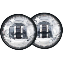 4.5" LED Passing Lamps — Fits 881, Chrome