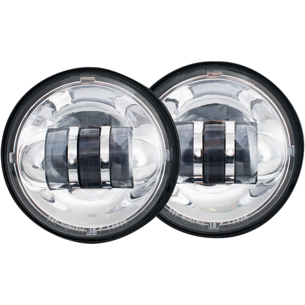 4.5" LED Passing Lamps — Fits 881, Chrome