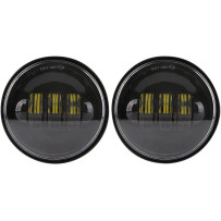 Lámparas de cruce LED de 4,5" — Base 881, negro