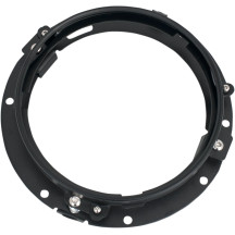 Ensamblaje de faro LED Illuminati — 178 mm (7"), Negro