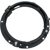 Ensamblaje de faro LED Illuminati — 178 mm (7"), Negro