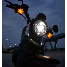 5-3/4" LED Adaptive 2 Headlight — 145 mm (5-3/4"), Black