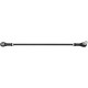 Varillaje de cambio — 12.5" longitud, espiga 5/16-24 / orificio 5/16", espiga 7.9 mm / orificio 7.9 mm, Negro