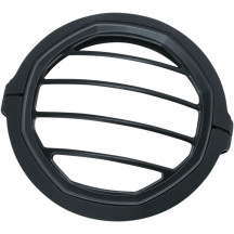 Dillinger 5-3/4" Headlight Trim Ring — 146 mm (5-3/4"), Black