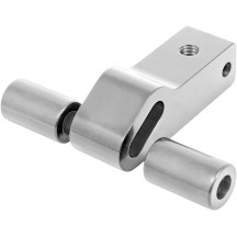 Dual Headlight Extension Block — MEK9893, Chrome