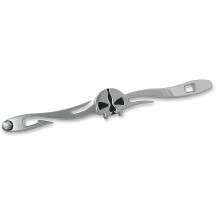 Split Skull Custom Shift Linkage — 7.9 mm female, chrome polished