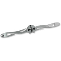 Split Skull Custom Shift Linkage — 7.9 mm female, chrome polished