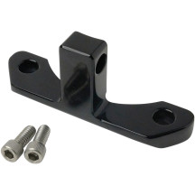 Headlight Base Bracket and Mount Block — for Harley-Davidson®, black