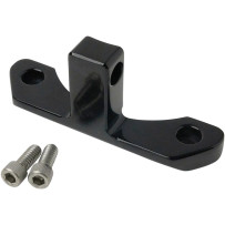 Headlight Base Bracket and Mount Block — for Harley-Davidson®, black