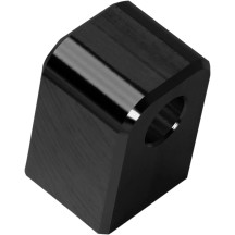 Headlight Base Bracket and Mount Block — Fits Harley-Davidson®, Bolt-On, Black