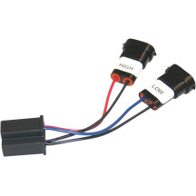 Adaptador de faro H9 y H11 a H4 — Negro, Harley-Davidson