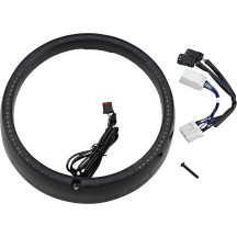 ProBEAM® Turn Signal Ring Trim — Amber & White LEDs, smoked lens, 60 LEDs