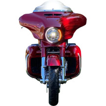 ProBEAM® Turn Signal Ring Trim — Chrome trim, smoked lens