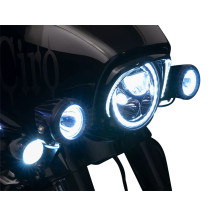 TAC-10 Cañones de luz — 10 W, Negro