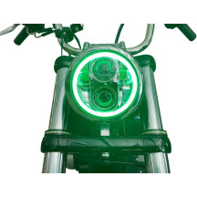ProGLOW™ Faro LED con Halo cambiable de color — 146 mm (5-3/4"), para Harley-Davidson®, Cromado