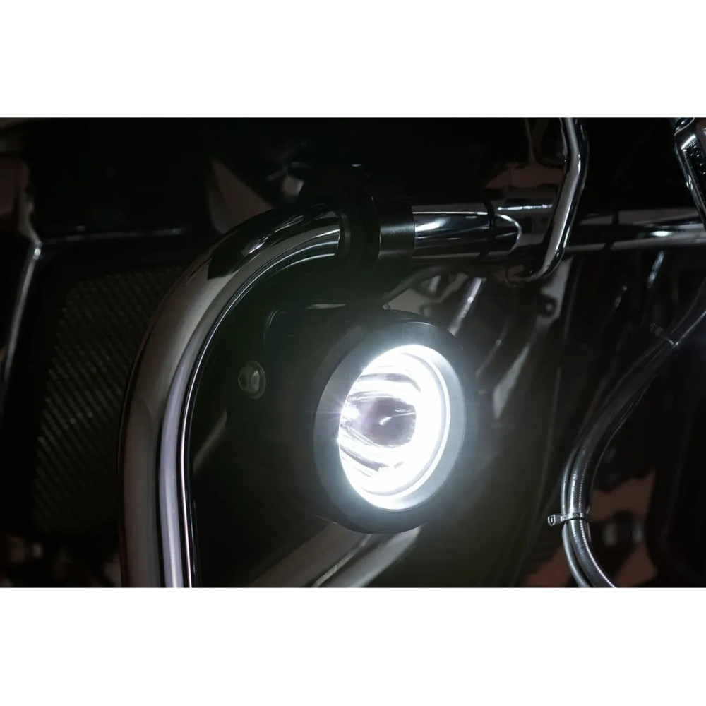 TAC-10 Cañones de luz — 10 W, ajuste para barras de 1-1/4", negro