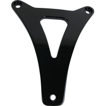Headlight Bracket — Bates-style 5-3/4" bottom mount, steel, black powdercoat