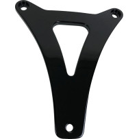 Headlight Bracket — Bates-style 5-3/4" bottom mount, steel, black powdercoat