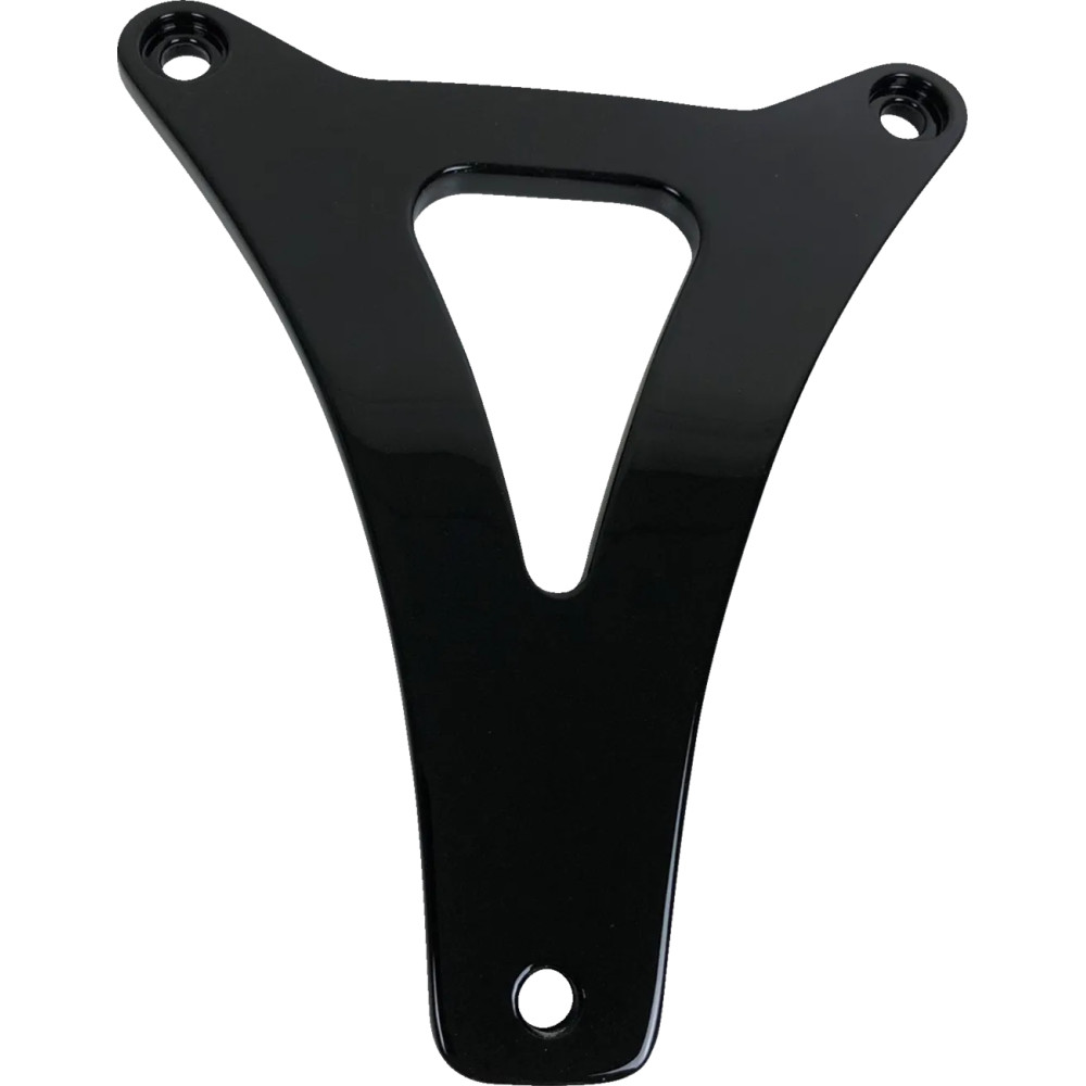 Headlight Bracket — Bates-style 5-3/4" bottom mount, steel, black powdercoat