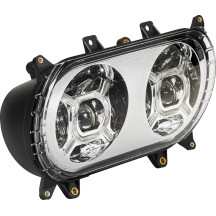 Faro Double-X LED — Harley-Davidson®, LED, cromo