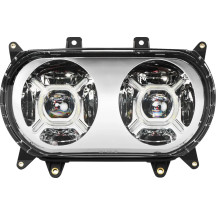 Faro Double-X LED — Harley-Davidson®, LED, cromo
