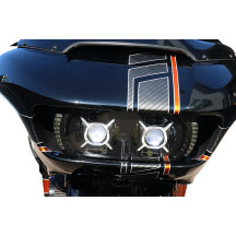 Crossfire Headlight — Harley-Davidson, Black