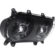 Crossfire Headlight — Harley-Davidson, Black