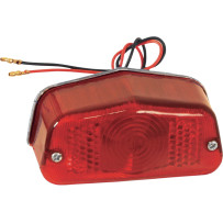 Lucas-Style Taillight — 12V 13W/3W, Red