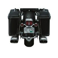 Zombie™ Taillight Cover — 1973–2019 H-D models with conventional fender-mounted taillights, Chrome