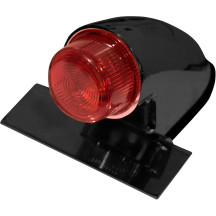 Sparto Replica Taillight — 14 × 12.5 × 9.2 cm, 12V, red lens