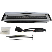 Luz de freno central para Tour-Pak® — acabado cromo, lente roja