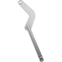 Eje de cambio estriado — cromado, acero