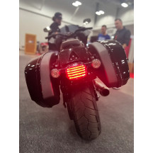 ProBEAM® Kit de luz trasera LED de perfil bajo — Harley-Davidson®, rojo, lente ahumada