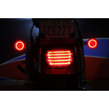 Kit ProBEAM® de luz trasera LED de perfil bajo — Rojo, perfil 2 pulg., compatible con modelos Harley-Davidson selectos ('20–'24)