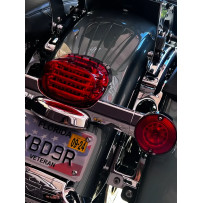 ProBEAM® Squareback Kit de luz trasera LED — Rojo, lente transparente