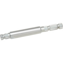 Eje de cambio — Estriado, plateado