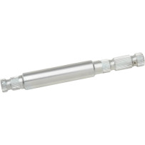 Eje de cambio — Estriado, plateado