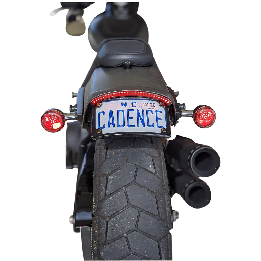 Piloto trasero integrado con intermitentes — 30 LED, lente roja