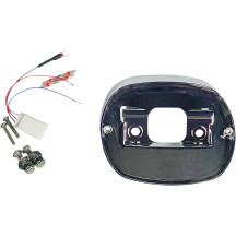 Base de luz trasera para Harley-Davidson — Cromo