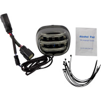 ProBeam® Mini luz trasera adicional — roja, lente ahumado, trasera, Harley-Davidson®