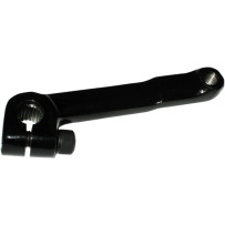 Transmission Shifter Rod Lever — Fits Big Twin OEM and aftermarket 5- or 6-speed transmissions, black gloss