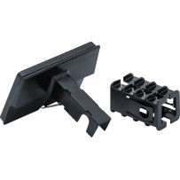 Freedom Flag LED Receiver Hitch Cover — fits 1-1/4" and 2" receiver hitches, 4-pin flat connector