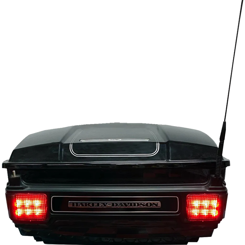 Luces LED Tour-Pak de marcha/freno con lentes — LEDs rojos, lentes ahumadas