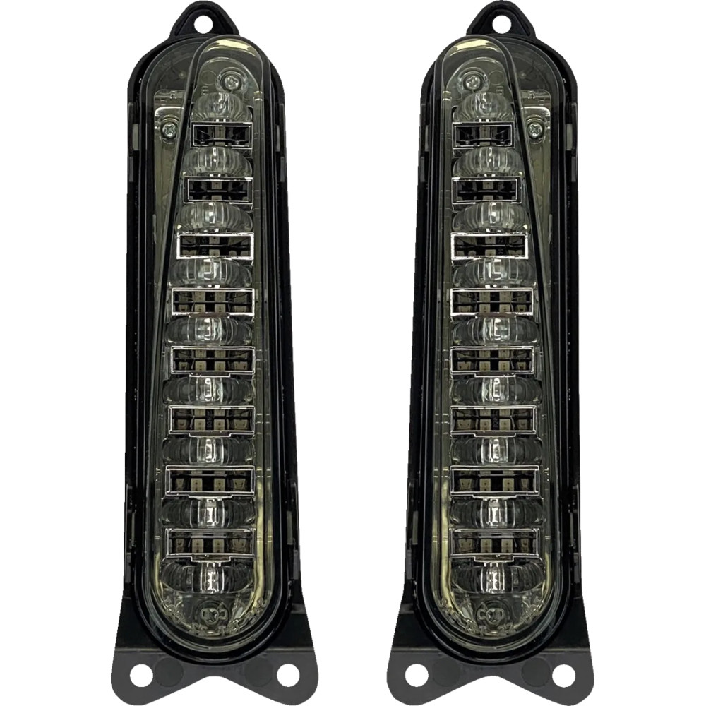 Luces traseras LED ProBEAM® — Para Harley-Davidson®, Trasera, Lente ahumada, Par