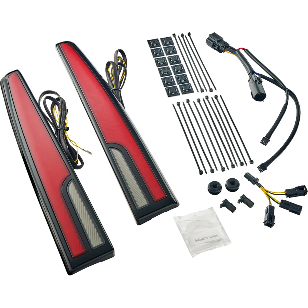 Calade™ Luces Traseras — Harley-Davidson®, rojo y blanco