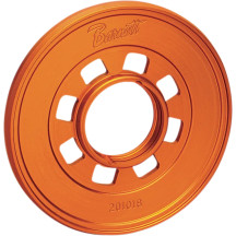 Billet Pressure Plate — Billet aluminum, Orange